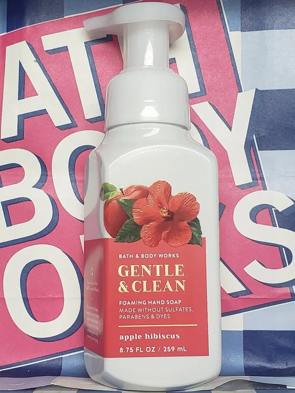 BBW Gentle & Clean Apple Hibiscus Foaming Hand Soap